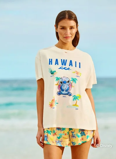 UNDIZ Stitch jersey top