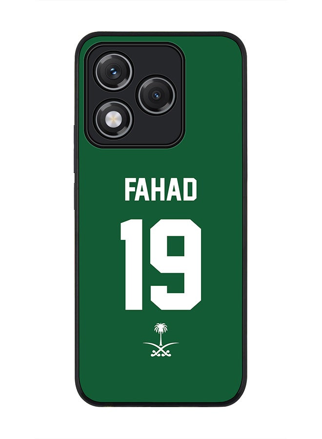 Stylizedd For Honor 400 Lite Case,Slim fit Camera Protection, Shockproof Thin Phone cover  - Football - Saudi Arabia,  Fahad