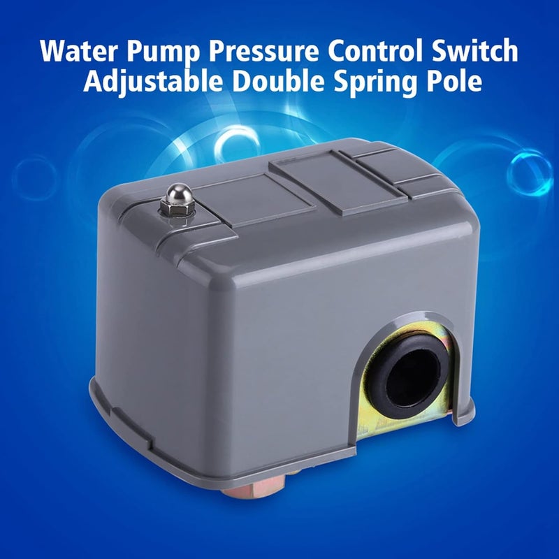 IP20 Pressure Control Switch Adjustable Double Spring Pole 0-55℃ Pressure Switch for Self Priming Injection - Image 4