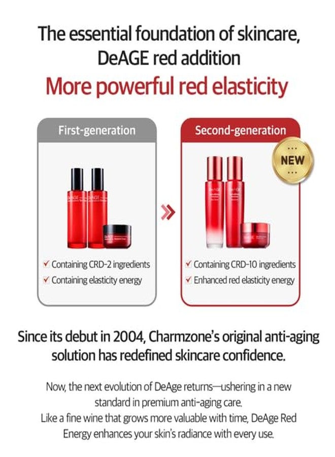 CHARMZONE DeAge Red Addition Premium Emulsion – Lightweight Hydrating Face Emulsion with Red Food Extracts for Smoother, Nourished Skin (130ml / 4.4 fl.oz - Image 4