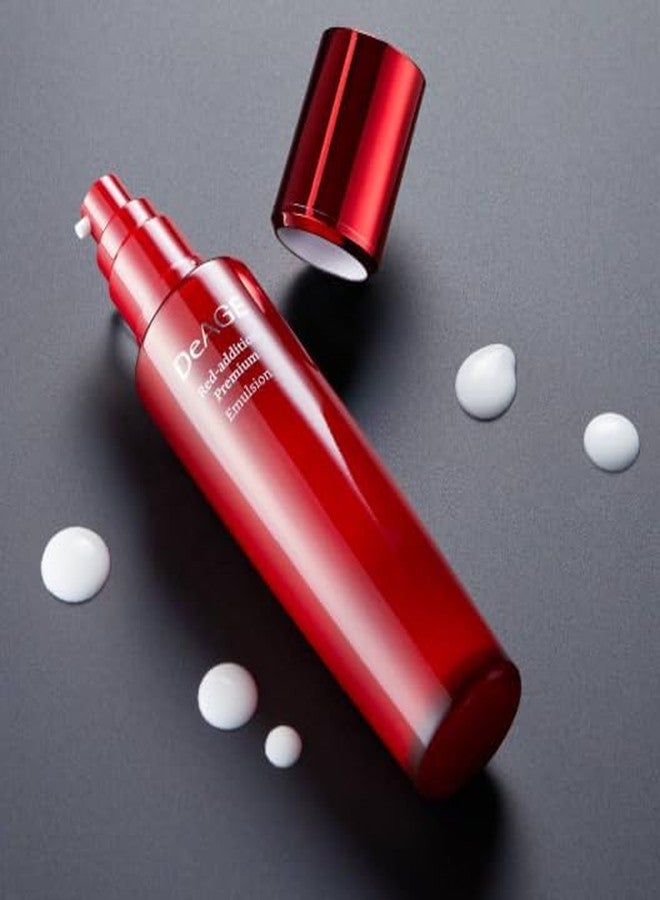 CHARMZONE DeAge Red Addition Premium Emulsion – Lightweight Hydrating Face Emulsion with Red Food Extracts for Smoother, Nourished Skin (130ml / 4.4 fl.oz - Image 2