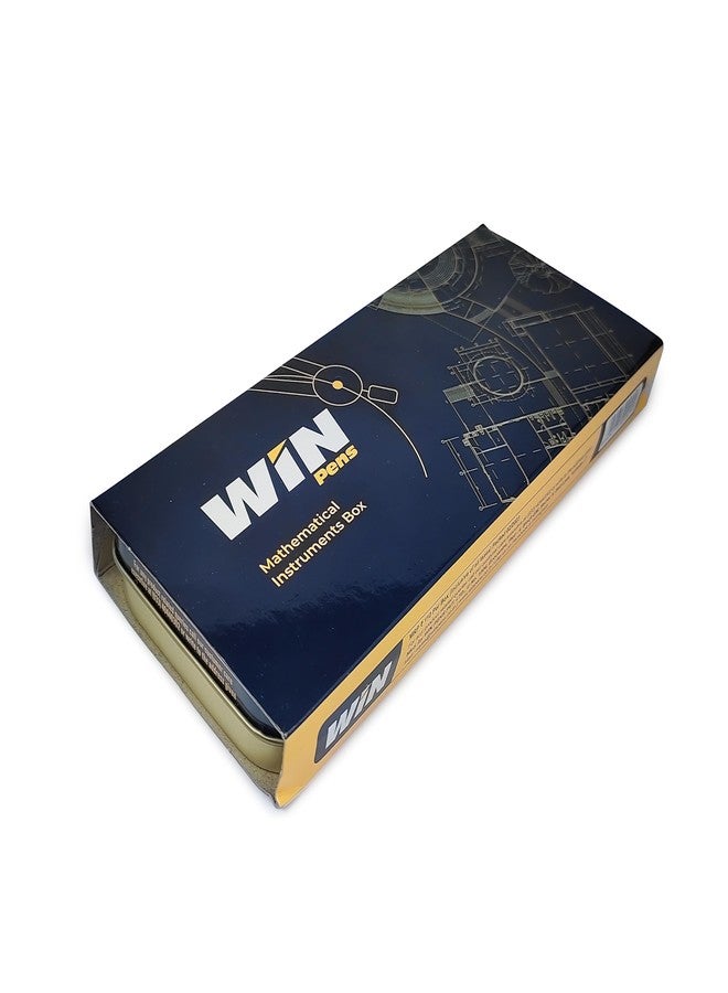 Win Geometry Box Set | Girls & Boys | School Box Kit | Mathematical Drawing Instruments | Geometry Box for Students | Mechanical Pencil | Ideal for School Office & Business Use | Stationery Items - Image 1