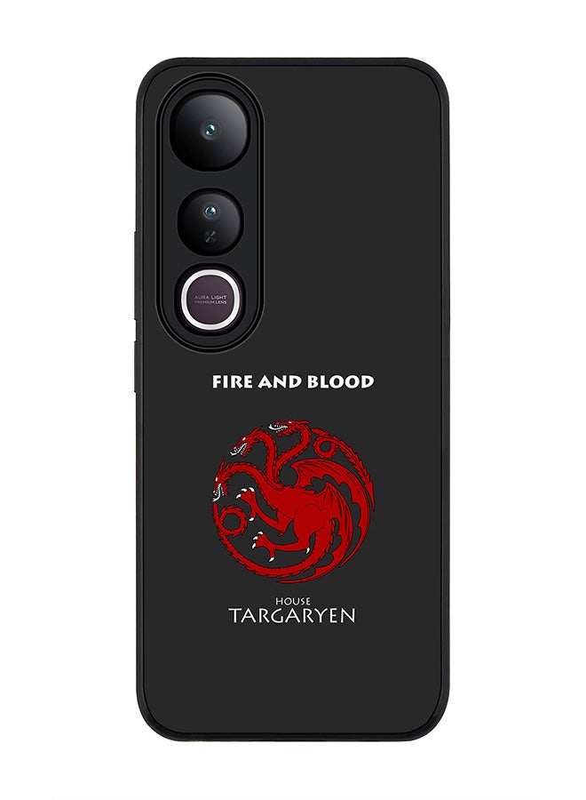 Stylizedd For vivo V50 Lite Case,Slim fit Camera Protection, Shockproof Thin Phone cover  - GOT House Targaryen