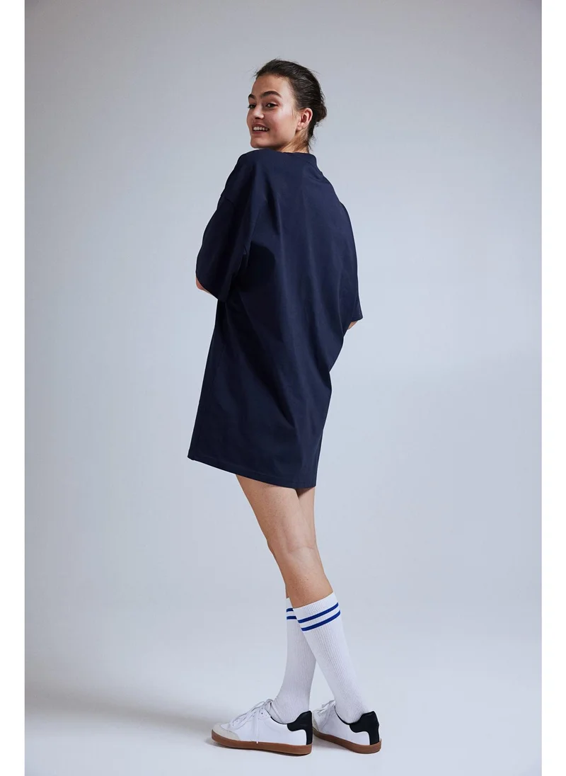 اتش اند ام Oversized T-shirt dress