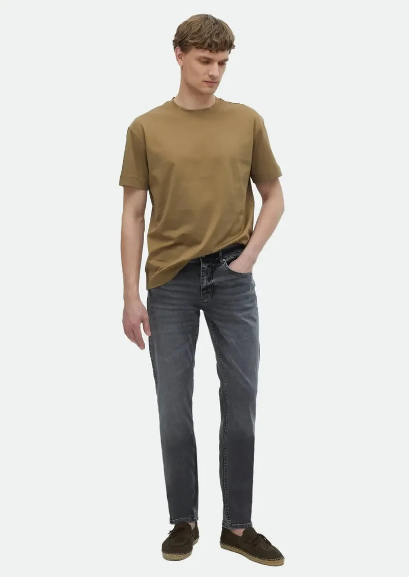 رامسي بنطلون جينز قطني مخلوط بقصة ضيقة من هارد كول