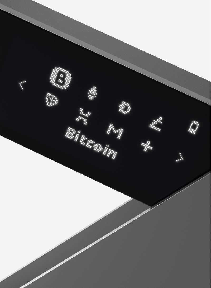 Ledger Nano X Hardware Wallet | Safest Crypto & NFT Cold Storage, Big Screen + Wireless Bluetooth & Type-C Connectivity, 5500+ Assets & Coins Supported, for iOS & Android, MacOS & Windows - Black - Image 3