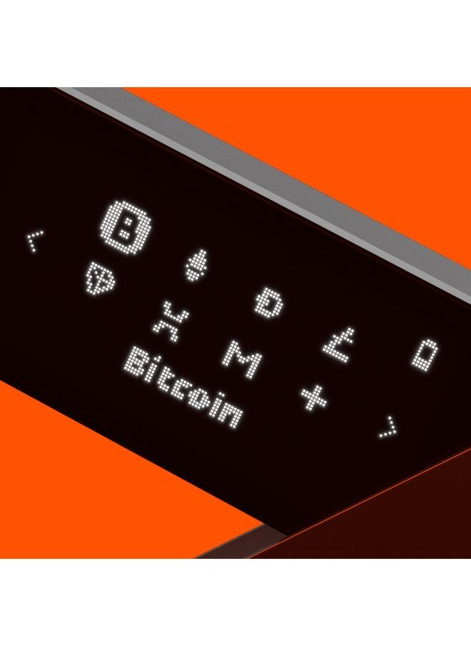 Ledger - Nano X Hardware Wallet | Safest Crypto & NFT Cold Storage, Big Screen + Wireless Bluetooth & Type-C Connectivity, 5500+ Assets & Coins Supported, for iOS & Android, MacOS & Windows - Black - Image 1