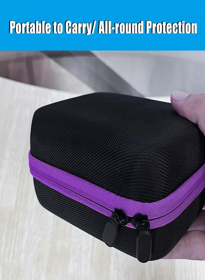 FAUDRECRO Insulin Vial Peptide Storage Case for Fridge with 15 Slots, 10ml Vials, Diabetic Cooler Injection Travel Protector Case, Vial Carrying Holder Organizer Handbag with Mesh Bag,Zipper (Purple) - Image 4