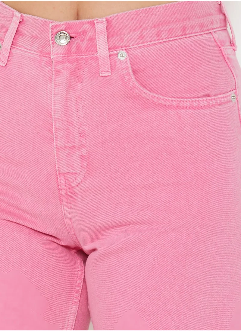 TOPSHOP Pocket Detail Denim Shorts