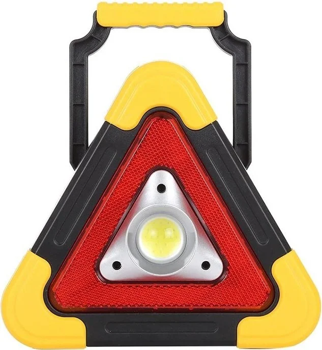 Lisinya Powermaster 500 Lumen Solar Rechargeable Multi-Functional Reflector Light Warning Lamp ( )