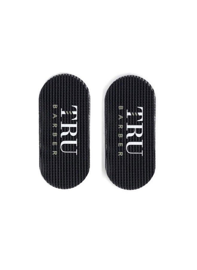 TRU BARBER Hair Grippers ® 3 Colors Bundle Pack 6 Pcs For Men And Women Salon And Barber Hair Clips For Styling Hair Holder Grips (Red/White/Black)  - Image 5