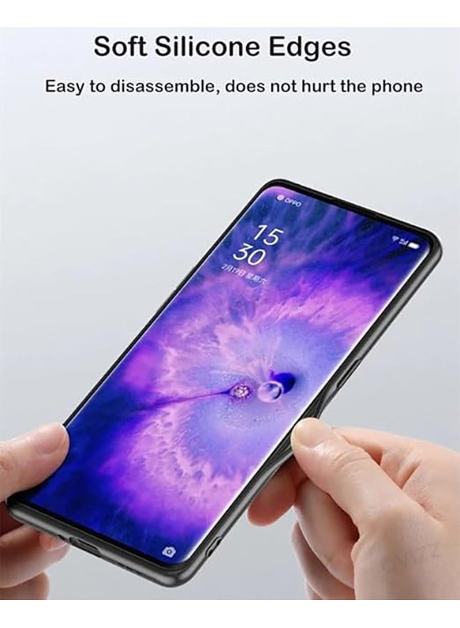 Case for VIVO V40 Lite 5G, Shockproof Case, Anti-Fall Drop Protection, PU+TPU+PC High Quality Materials, Cover Bumper Built-in Metal Plate for VIVO V40 Lite 5G (Grey) - Image 5