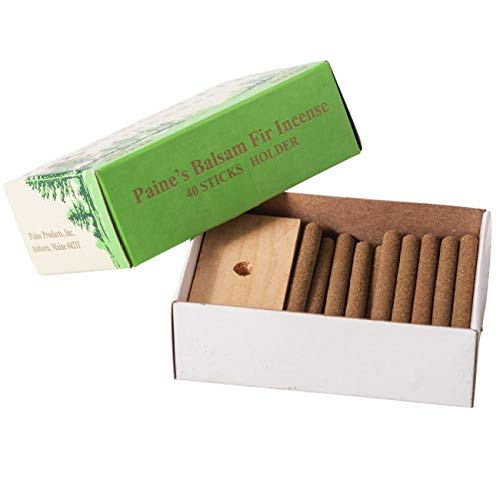 PAINE'S 40 Balsam Sticks and Holder - Paine's Fir Balsam Incense - Image 4