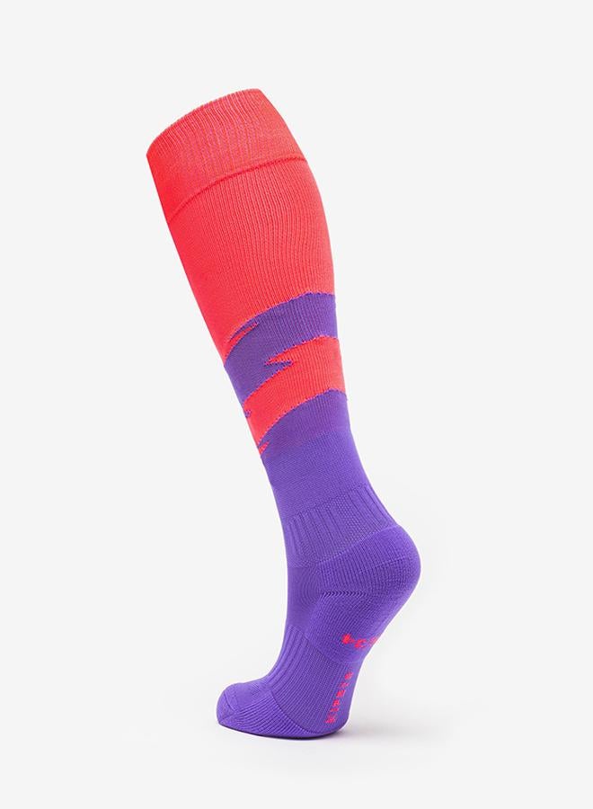 DECATHLON Kids' Football Socks Viralto Road Mandrill - / - Image 3