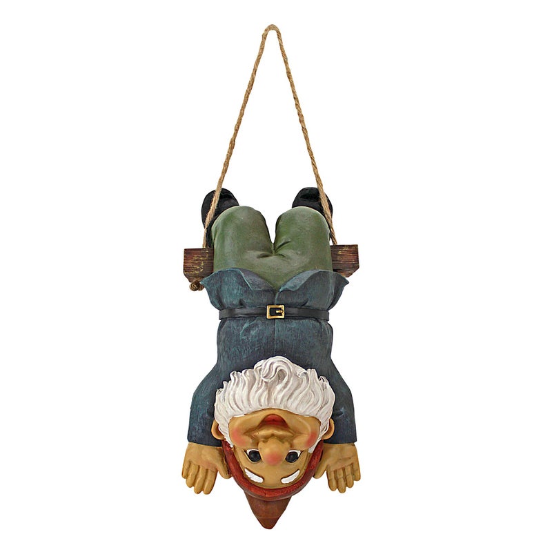 Design Toscano Alfie the Acrobat: Swinging Gnome Statue - Image 1