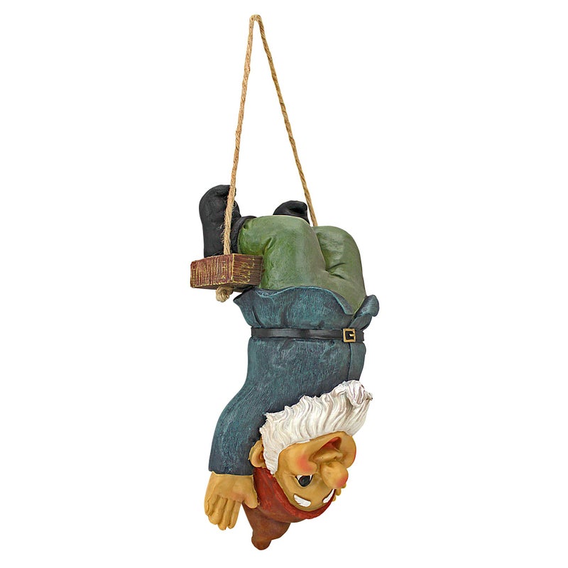 Design Toscano Alfie the Acrobat: Swinging Gnome Statue - Image 2