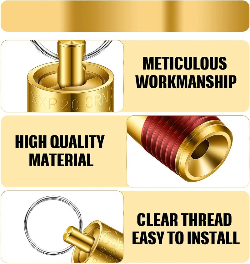 Bonuci صمام أمان بونوتشي 4 قطع 1/4 ذكر NPT صمام تخفيف الضغط (ضغط مجموعة 125 PSI) - Image 3