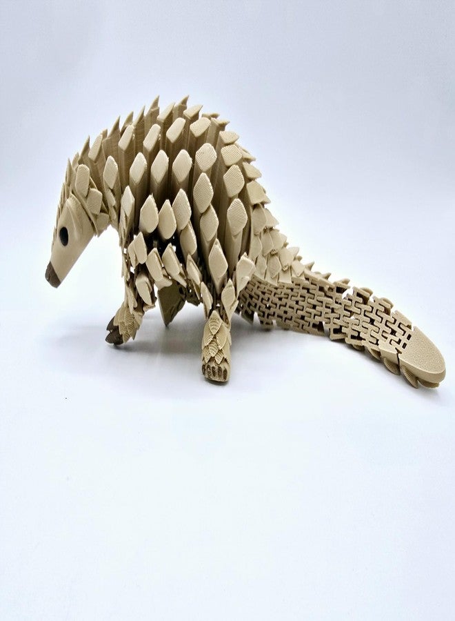 Beoals Flexi Pangolin 3D Printed Flexible Animal Toy Articulated Fidget Toy for Kids Desk Decor Unique Gift - Image 4