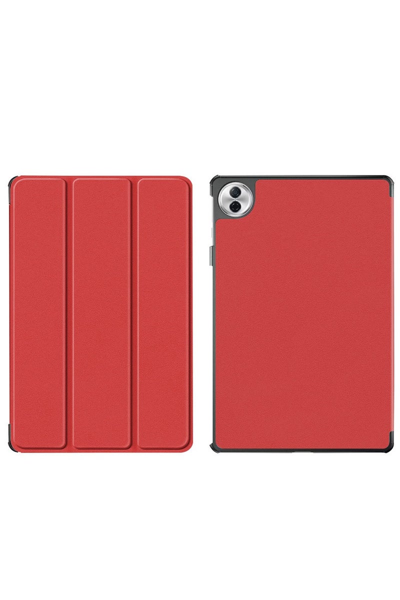 عام غطاء هونر باد 10 مقاس 12.1 إنش 2025 - حافظة فوليو رفيعة من الجلد الصناعي مع حامل قابل للطي