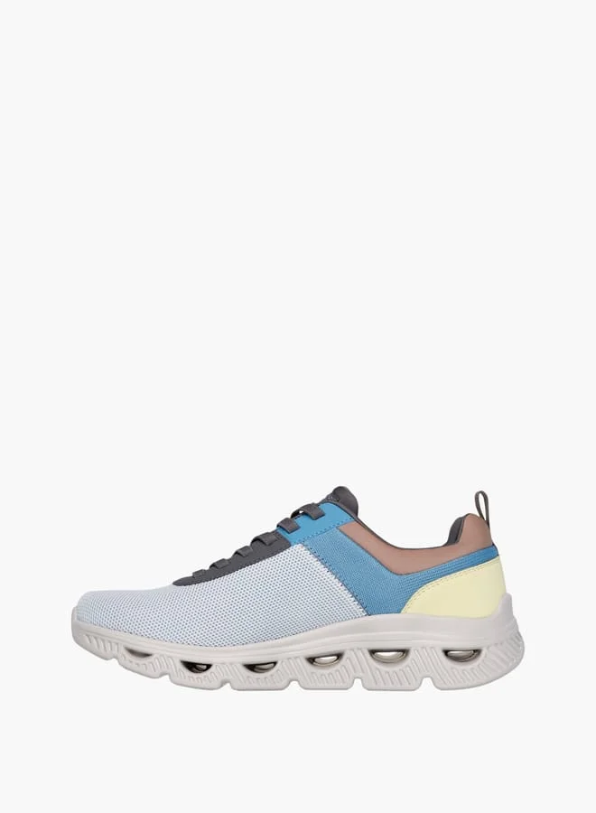 SKECHERS Men's Colourblock Sports Shoes with Lace-Up Closure  - ARC WAVES