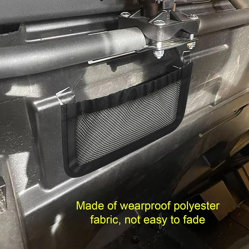 Replacement Rear Storage Net, Organizer, Net Pocket with Abrasion Proof Material, Simple Installation for Defender HD7 2022-2025, Long Lasting Durability - Image 3