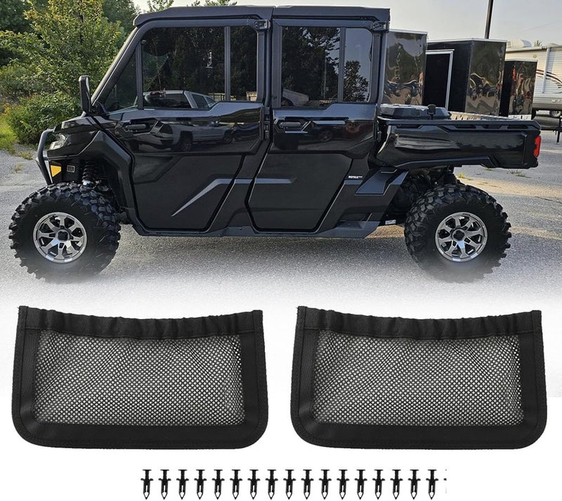 Replacement Rear Storage Net, Organizer, Net Pocket with Abrasion Proof Material, Simple Installation for Defender HD7 2022-2025, Long Lasting Durability - Image 5