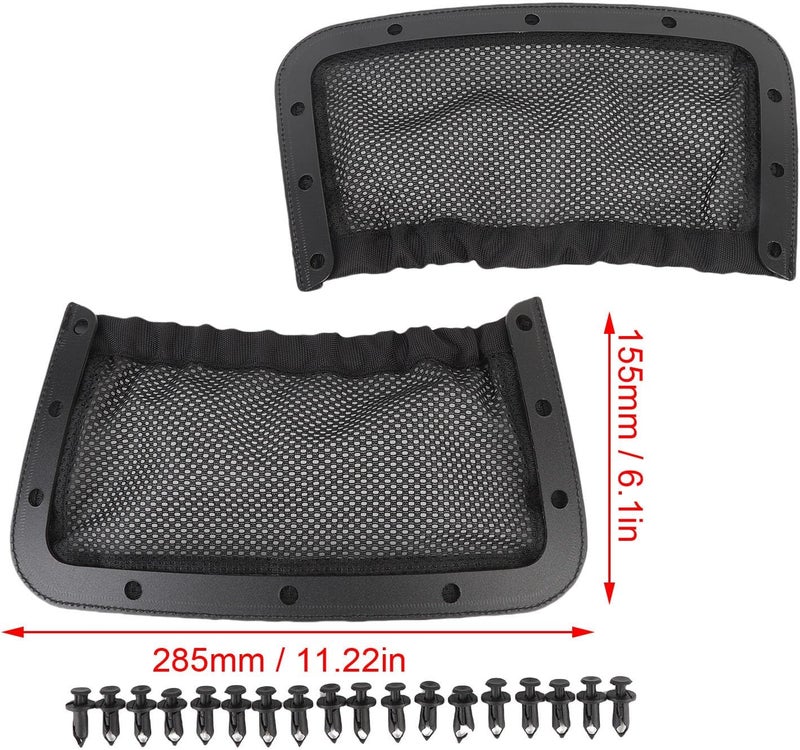 Replacement Rear Storage Net, Organizer, Net Pocket with Abrasion Proof Material, Simple Installation for Defender HD7 2022-2025, Long Lasting Durability - Image 2