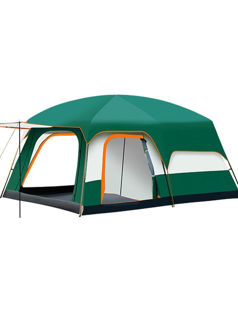 DubaiGallery Family Camping Tent - All-Season Waterproof Outdoor Shelter with Carry Bag, Durable Oxford Fabric, Zip Closure, Perfect for Easter, Valentine's & Mother's Day Celebrations - Image 2