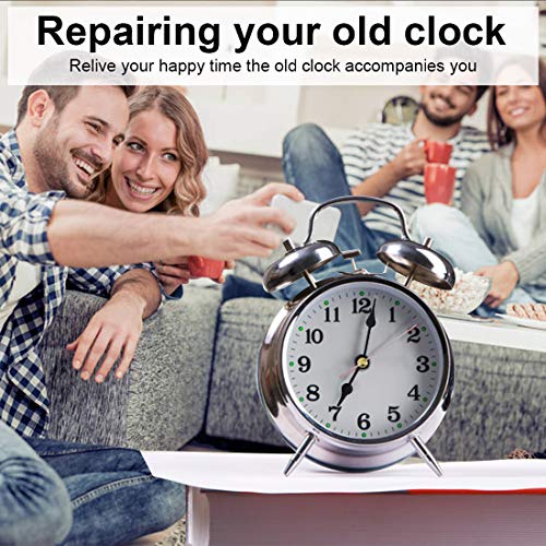 EMOON 2-Pack Silent Clock Movement Kit with 4 Pairs of Short Hands，DIY Repair & Replacement Motor, Total Shaft Length 7/8 in - Image 2