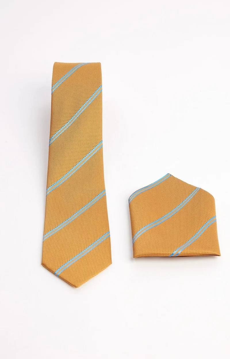 تودورس Classic Pocket Handkerchief Patterned Tie