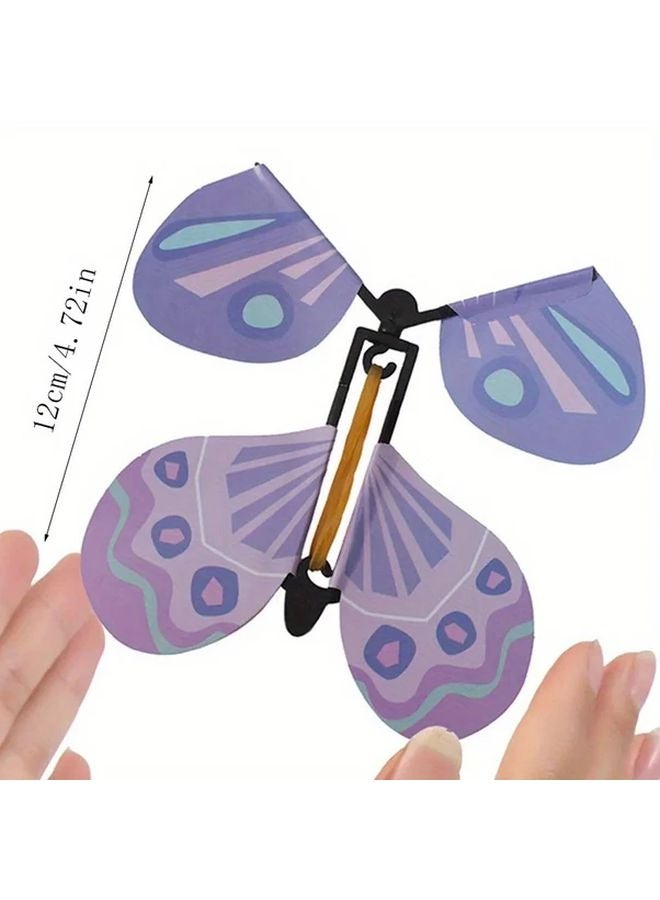 12pcs Flying Butterfly Toys No Batteries Needed Magic Party Favors For Kids - Image 4