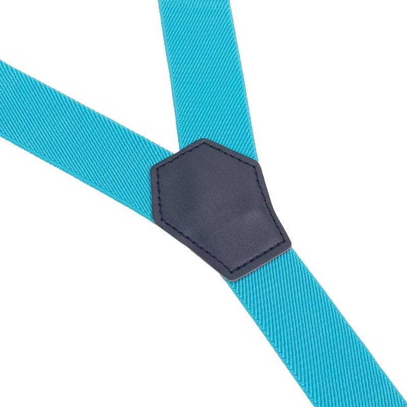 Action Ward Store Womens Suspenders – Y Back Style – 1" Width - Comfortably Adjustable Elastic Straps and Metal Clips - Image 2