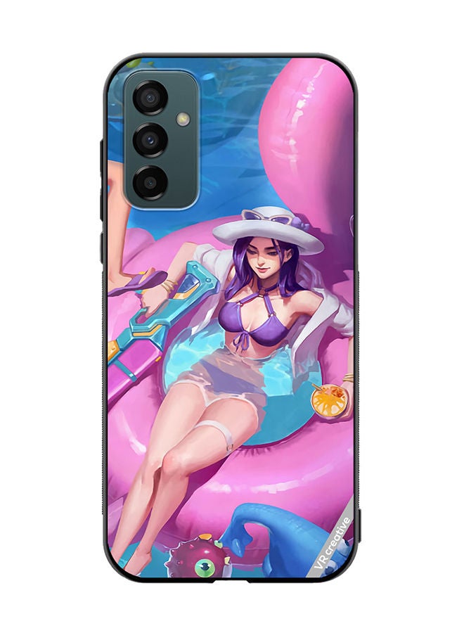 VR CREATIVE Protective Case Cover For Samsung Galaxy F23 Caitlyn Poolparty League Of Legends, Design Multicolour - Image 1