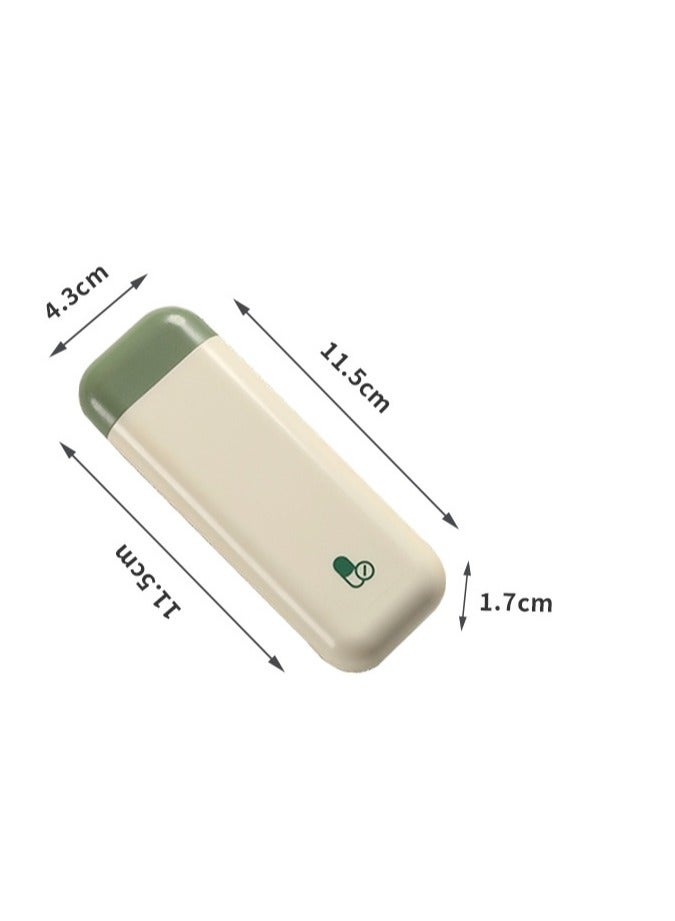 Compact and Durable Anti-Moisture 3-Compartment Portable pill box,One Day Sub-Package Pill Box ,Pull-Out Design,Waterproof Seal, Eco-Friendly ABS Material, Large Capacity, Ideal for Travel, Daily Use, Medication Storage, and Easy Carry - Image 5