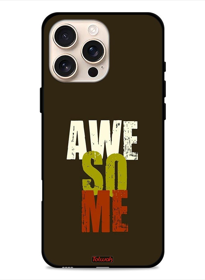 Tolwak Apple iPhone 16 Pro Protective Case Cover Awesome - Image 1
