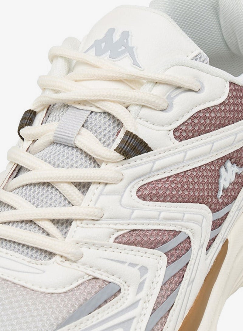 كابا حذاء رياضي نسائي برباط وتفاصيل متباينة - Image 4