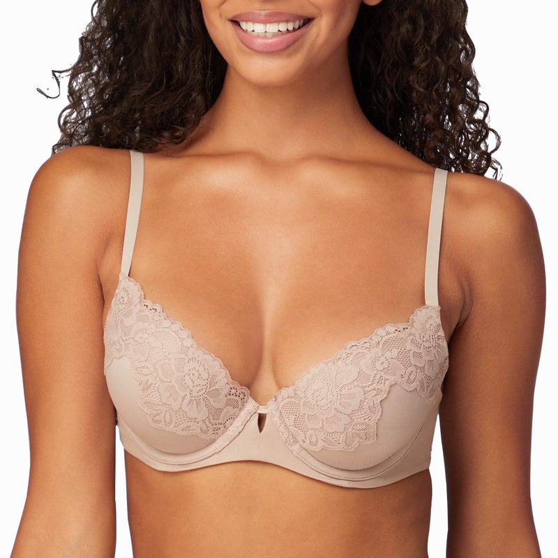 Maidenform womens Comfort Devotion Your Lift Underwire Dm1195 Bra, Evening Blush, 34B US - Image 1