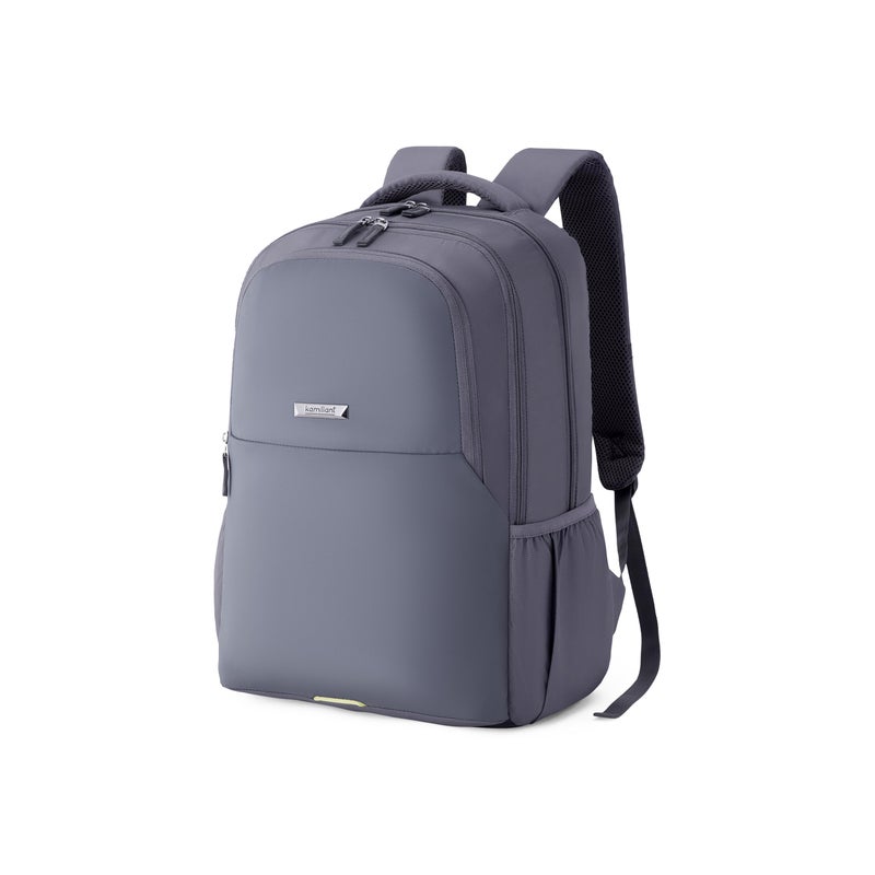 Kamiliant by American Tourister Dissenter Office Laptop Backpack with 15 Inch Laptop Compartment, 33 L Capacity, Ergonomically Designed with Bottle Holder for Men And Women - Grey, Polyester - Image 4
