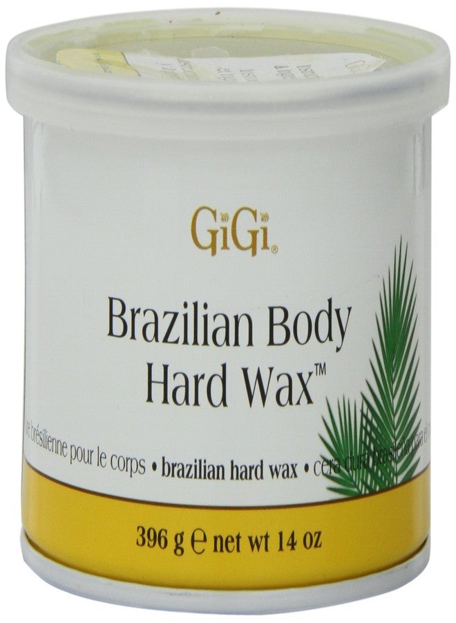 Gigi Tin Brazilian Body Hard Wax 14 Ounce (414ml) (6 Pack)