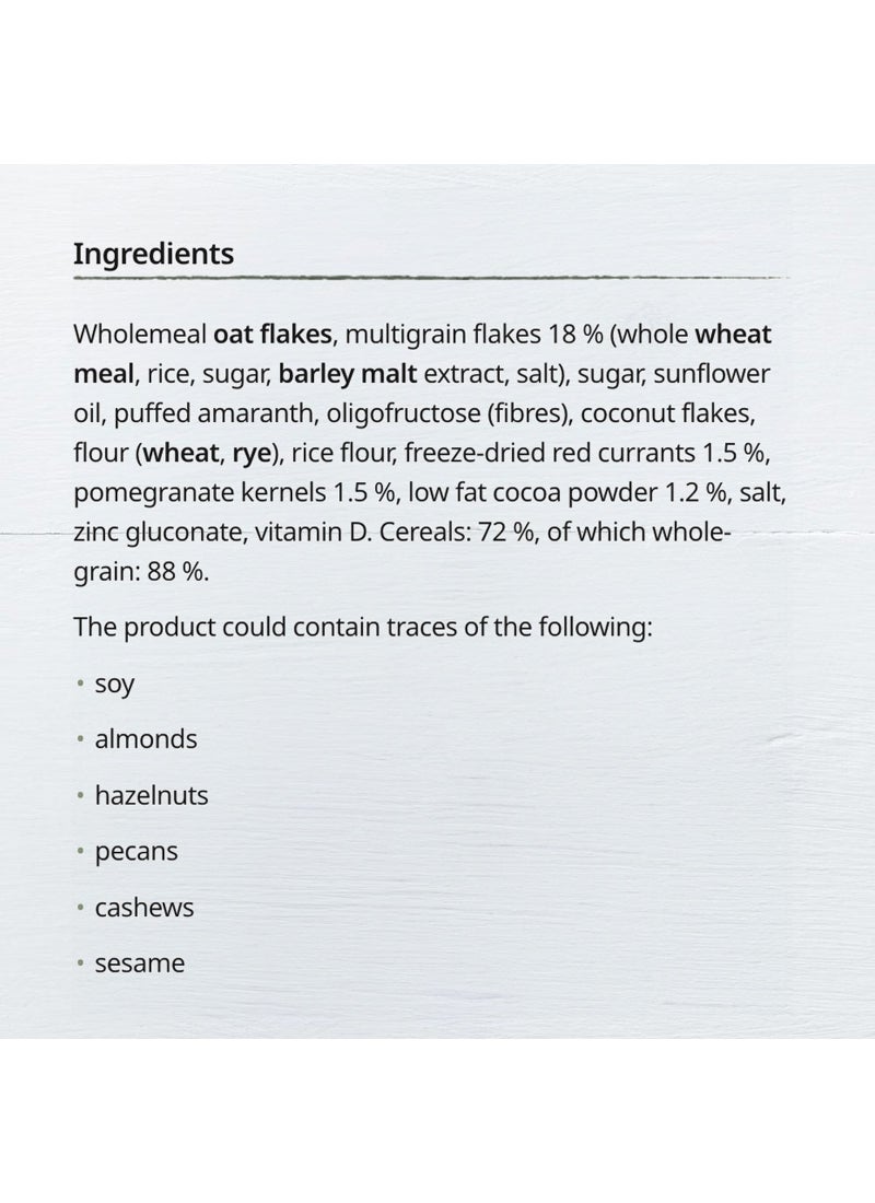 Familia Flakes And Clusters CerealYouthful Pomegranate Berries And Cocoa 350g - Image 4