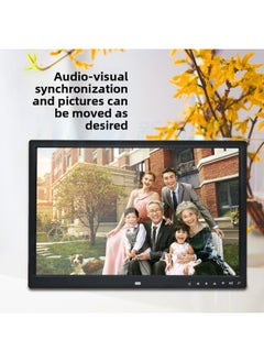 Generic Direct 17.1 Inch I Touch Button HDM Portable Display Electronic Photo Album Digital Photo Frame Advertising Machine-Color:White  - Image 2