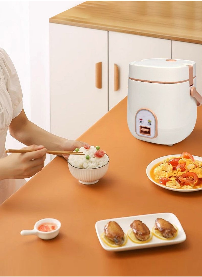 Beirui - 1.2 Liter Mini Multifunctional Rice Cooker, 200 Watt Small Portable Mechanical Home Cooker for 1-2 People - Image 1