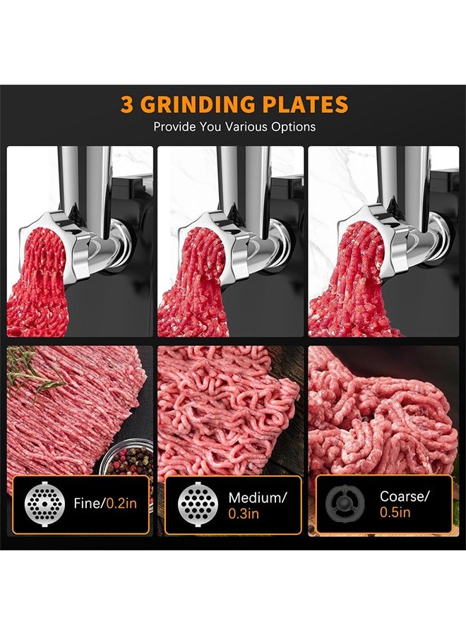 TOSCANA U 1700 watt stainless steel electric meat grinder - Image 4