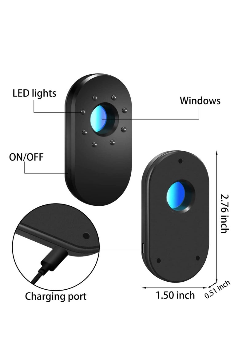 Hidden Camera Detectors, Infrared Detector, Hotel Anti - Camera Anti - Peeping Tool, Camera Detector, Anti - Monitoring Inspection Detector for Hotel Bathroom, Scan Camera 171/200