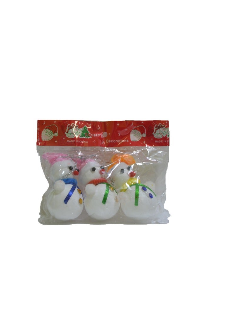 Mini Snow Man Christmas Tree Decoration