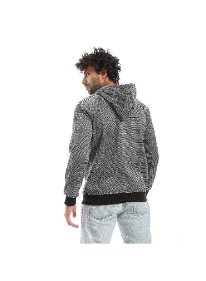 سيزار هودي رجالي مقفول بجيب أمامي - Image 2