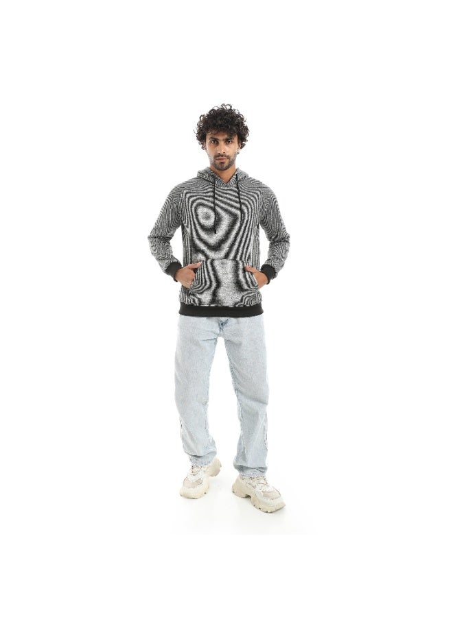 سيزار هودي رجالي مقفول بجيب أمامي - Image 4