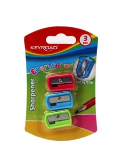 SHARPENER EASY SHARP PLASTIC METAL BLADE 3 PCS / CARD MODEL KR971747