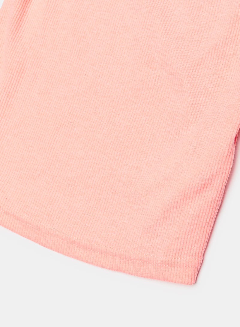 Okaidi Pink T-Shirt for Girls - Image 4