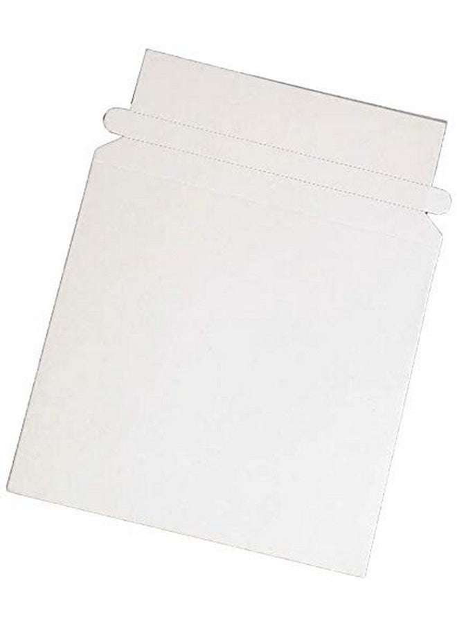 Progo White Cd/Dvd Disc Cardboard Mailers 6 X 6 3/8 Inches Self Seal Adhesive Flap 100 Pack  - Image 2